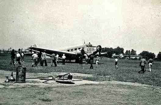 Un Junker 52 "tante JU" de l'armée de l'air
