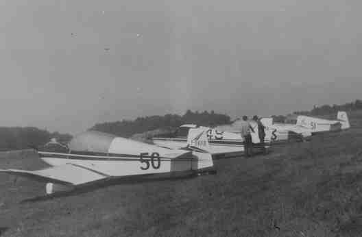 Un des premiers rallyes aériens 