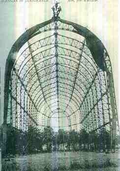 le hangar du dirigeable (démontable)