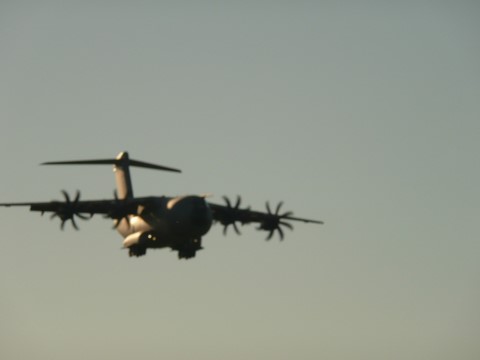 A400M en approche